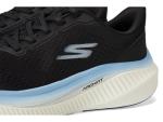 Skechers Women's Max Cushion Arch Fit Sneaker, Black/Blue