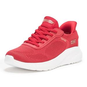 Skechers Women's Hands Free Slip-ins Red Sneakers