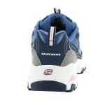 Skechers Women's D'lites Fashion Sneaker - Navy Grey