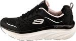 Skechers Women's D'lux Walker Sneakers, Black/Pink