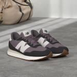 New Balance Women's 237 Sneakers in Black, Size 38