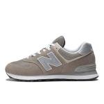 New Balance 574 Core Sneakers - Grey/White, Size 9