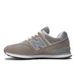 New Balance 574 Core Sneakers - Grey/White, Size 9