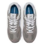 New Balance 574 Core Sneakers - Grey/White, Size 9