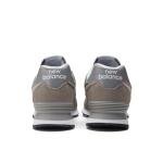 New Balance 574 Core Sneakers - Grey/White, Size 9