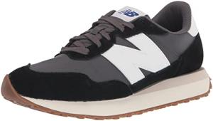 New Balance Men's 237 V1 Sneakers, Black/Gum, Size 11