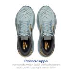 Brooks Ghost 16 Men's Running Shoe - Cloud/Grey/Gold