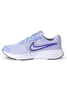 Nike Women's Run Defy Sneakers in Ghost/Purple