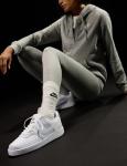 Nike Women's Court Vision Low Sneaker - Grey/White