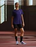 Nike Women's Run Defy Sneakers in Ghost/Purple