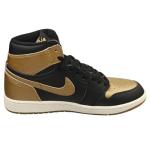 Men's Jordan 1 Retro High OG Black/Gold