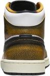 Nike Air Jordan 1 Mid SE Black/Yellow Sneaker