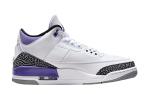 Nike Men's Air Jordan 3 Retro Sneakers, White/Black