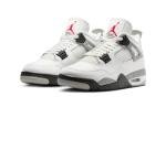 Nike Air Jordan 4 Retro Basketball Shoes - Summit White