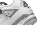 Nike Air Jordan 4 Retro Basketball Shoes - Summit White