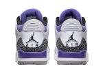 Nike Men's Air Jordan 3 Retro Sneakers, White/Black