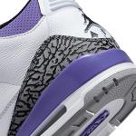 Nike Men's Air Jordan 3 Retro Sneakers, White/Black