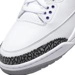 Nike Men's Air Jordan 3 Retro Sneakers, White/Black