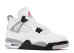 Nike Air Jordan 4 Retro White Cement Sneakers