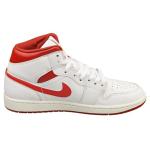 Nike Air Jordan 1 Mid Sneaker - White Lobster