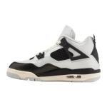 Nike Air Jordan 4 Retro Platinum Gold Sneakers