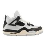 Nike Air Jordan 4 Retro Platinum Gold Sneakers