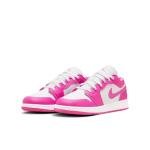 Nike Air Jordan 1 Low GS Pink White Sneakers