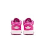 Nike Air Jordan 1 Low GS Pink White Sneakers