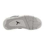 Nike Air Jordan 4 Retro Platinum Gold Sneakers