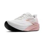 Brooks Launch 11 Women's Sneakers, White/Gold/Pink