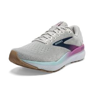 Brooks Women's Ghost 16 Running Shoe - White/Grey