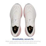 Brooks Launch 11 Women's Sneakers, White/Gold/Pink