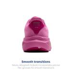Brooks Ghost 17 Women’s Running Sneakers, Pink/Gold