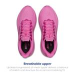 Brooks Ghost 17 Women’s Running Sneakers, Pink/Gold