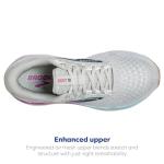 Brooks Women's Ghost 16 Sneakers - White Grey Blue