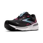 Brooks Adrenaline GTS 23 Women's Sneakers, Black/Pink/Aqua