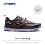 Brooks Women's Cascadia 18 Trainers - Ebony Lavender