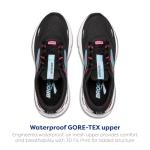 Brooks Adrenaline GTS 23 Women's Sneakers, Black/Pink/Aqua
