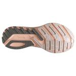 Brooks Launch 10 Women's Sneakers, Grey/Pale Peach