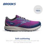 Brooks Divide 4 Women's Sneakers, Purple Navy