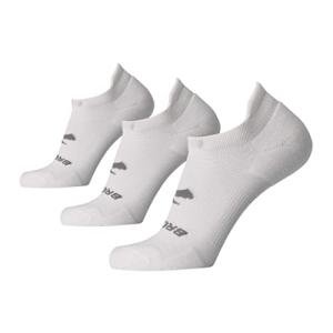 Brooks Run-In No Show Socks 3-Pack - White
