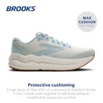 Brooks Ghost Max 2 Women's Running Shoe - Coconut Milk