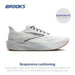 Brooks Launch 11 Men's Running Shoe - White/Black