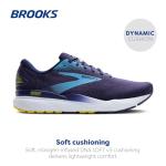 Brooks Ghost 16 Men's Running Shoe - Blue/Yellow