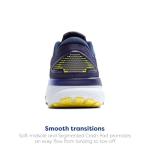 Brooks Ghost 16 Men's Running Shoe - Blue/Yellow