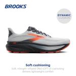 Brooks Ghost 17 Men's Running Shoe - Oyster Orange