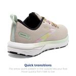 Brooks Men's Revel 6 Running Shoes - White/Black