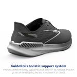 Brooks Hyperion GTS Sneakers - Size 7, Gunmetal White