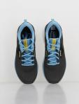BROOKS Men's Forged Iron Blue Yellow Sneakers 10.5
