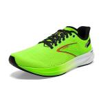Brooks Hyperion Running Shoes Green Gecko/Red Orange